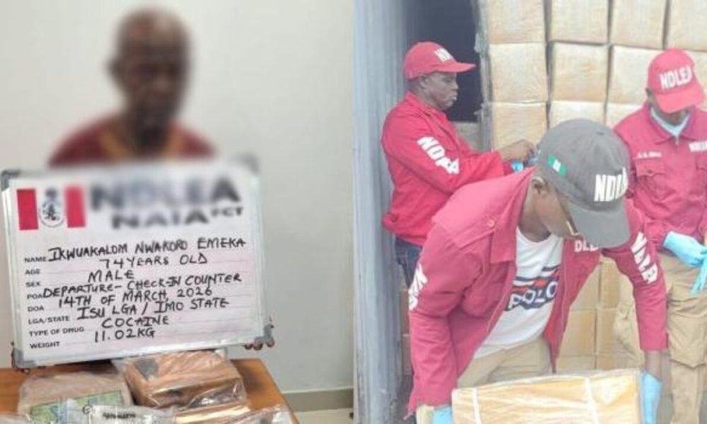 NDLEA arrests 93-year-old man, medical doctor in sweeping nationwide drug crackdown