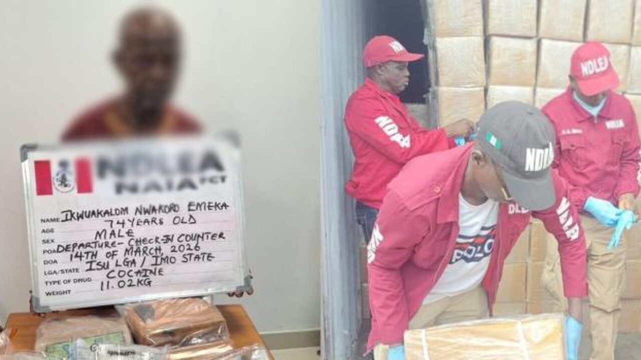NDLEA arrests 93-year-old man, medical doctor in sweeping nationwide drug crackdown