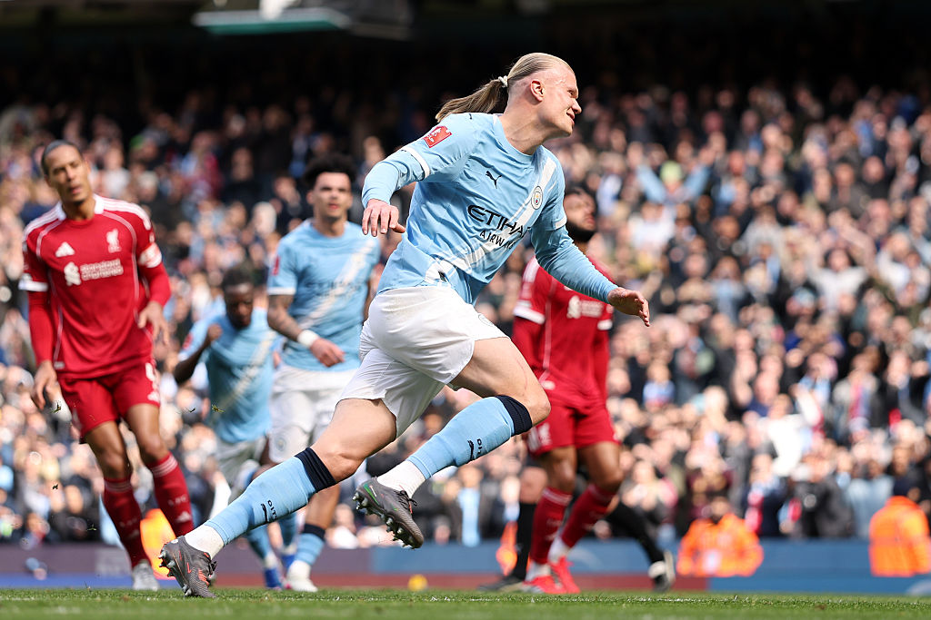 Manchester City storm into FA cup semi-finals with 4-0 rout of Liverpool