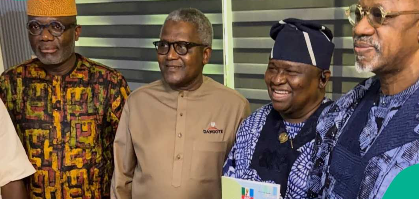 Aliko Dangote endorses Adeola for Ogun Governor in 2027