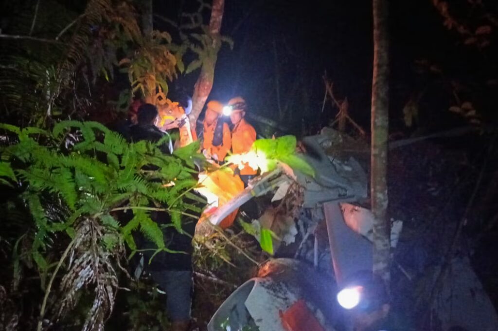 Eight killed in helicopter crash on Indonesia’s Borneo Island