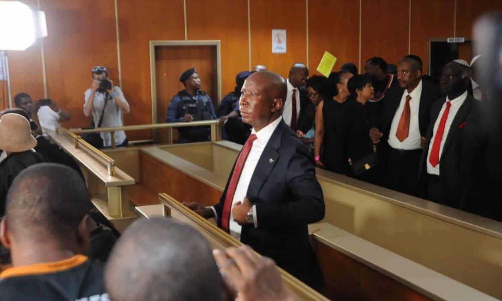 Malema handed five-year jail term over 2018 firearm incident at rally