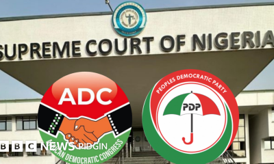 Supreme Court to decide PDP, ADC leadership crises as legal battles deepen