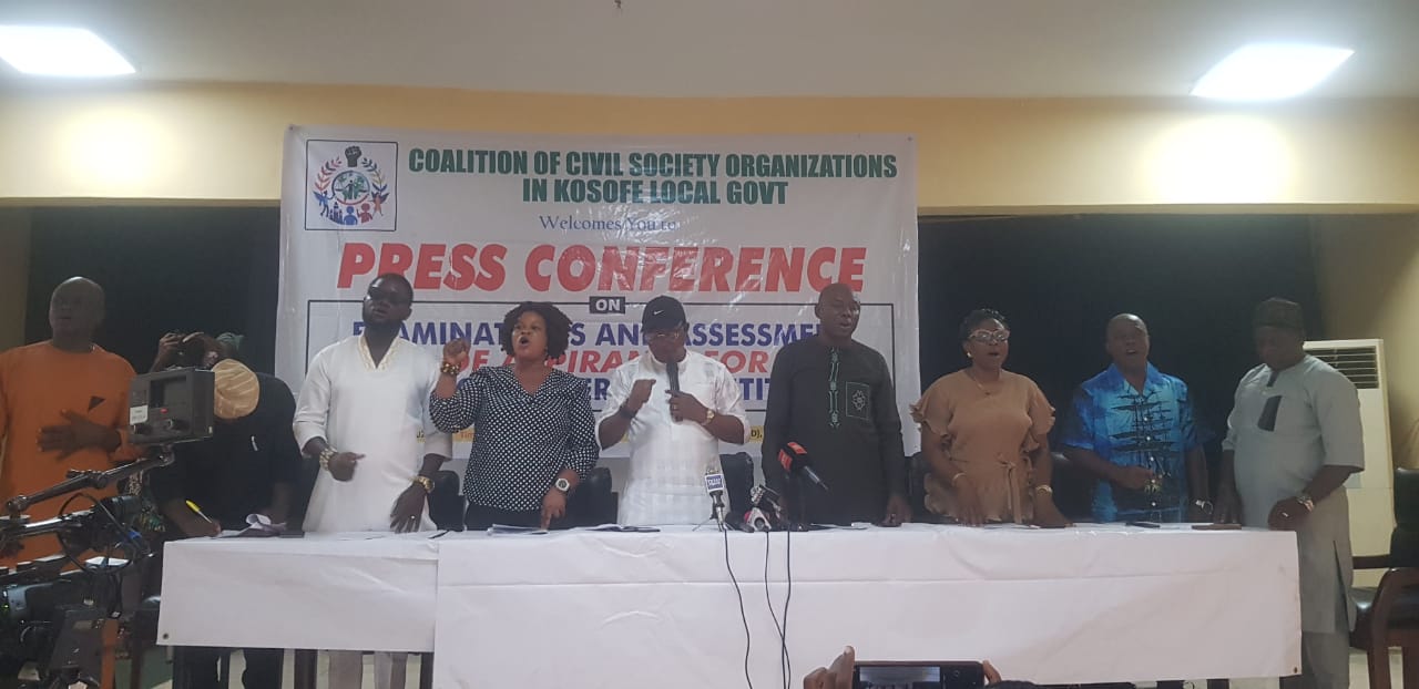 2027 Elections: Coalition to Political Parties field credible Candidates for Kosofe Reps