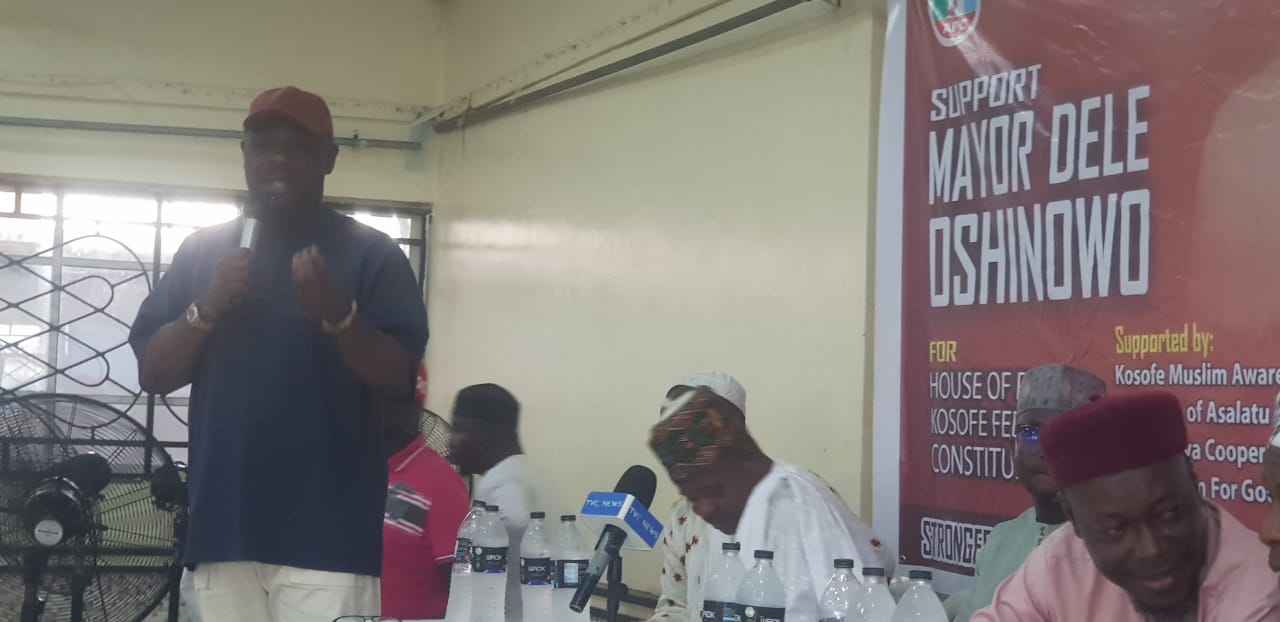 2027 Elections: Ex-Council Chief counsels contenders for Kosofe Federal Constituency Seat