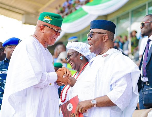 Akpabio hails governor Umo Eno at 62, commends leadership, development drive in Akwa Ibom