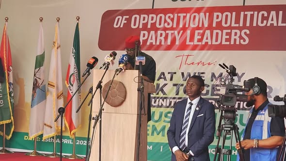 Opposition leaders unite in Ibadan, vow to challenge Tinubu,  resist ‘One-Party State’ in 2027