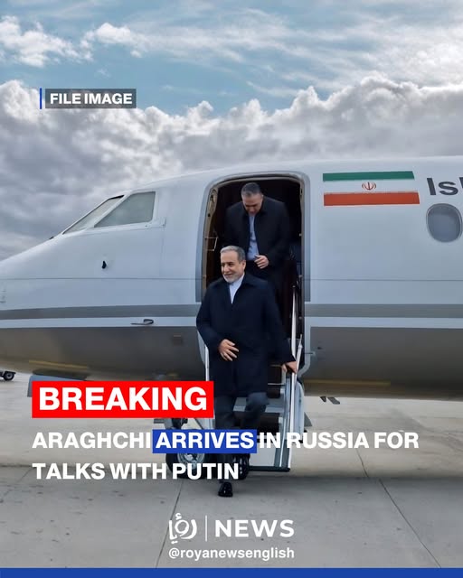 Tehran turns to Moscow as Araghchi meets Putin for high-level talks