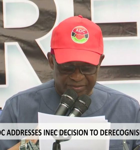 ADC’s David Mark calls out INEC, demands Chairman Amupitan be sacked