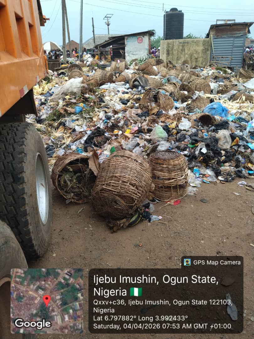 Ogun government shuts Ijebu-Mushin market over waste mismanagement
