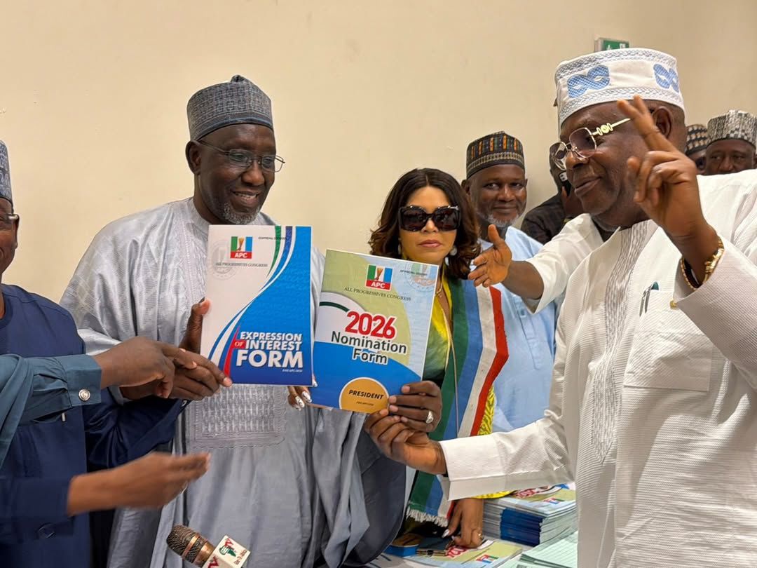 Faleke picks up N100m APC nomination forms for Tinubu ahead of 2027 race