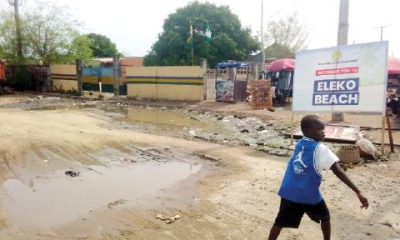 Eleko residents raise alarm over blocked drainage on Coastal Highway, warn of flood risk
