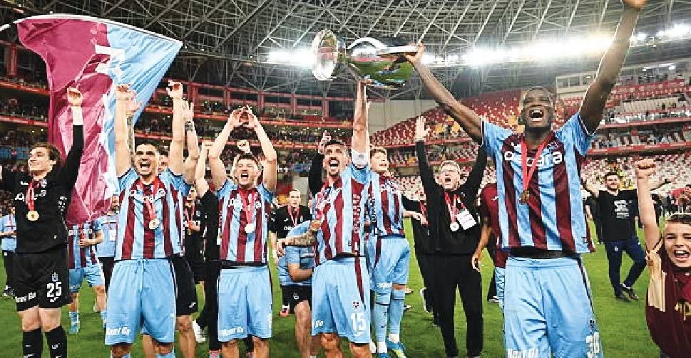Onuachu brace seals Trabzonspor’s 10th Turkish Cup 