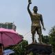 Giant Lionel Messi statue in India to be removed after safety concerns