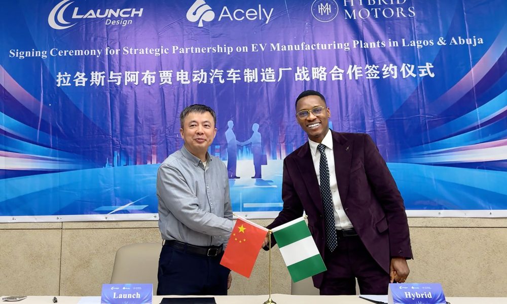Hybrid Motors, Launch Design Shanghai to build large-scale EV lants in Nigeria