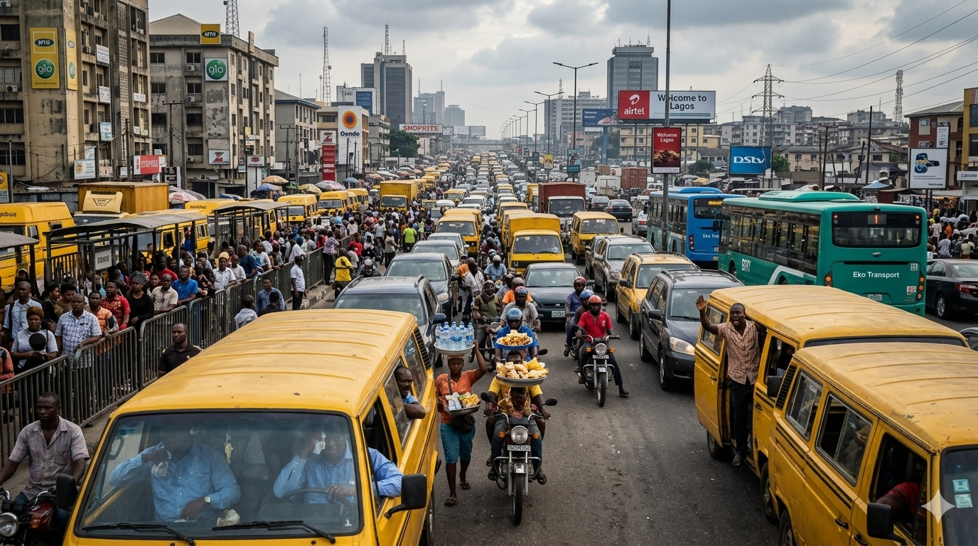 Traffic, Stress and Productivity: How Lagos eorkers endure daily commuting struggles