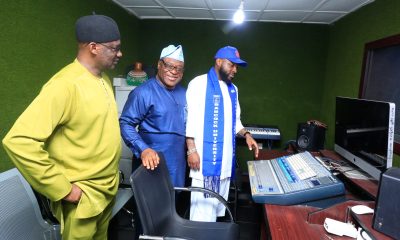 Davido visits alma mater, pledges support for varsity’s music department