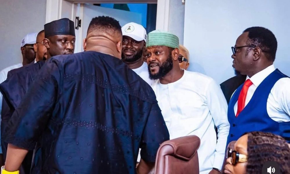 Seyi Tinubu rallies Cubana Chief Priest after APC primary loss in Imo