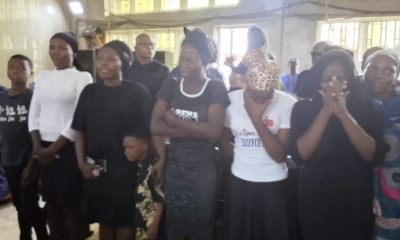 Tears as community buries teacher killed in school attack in Ogbomosho
