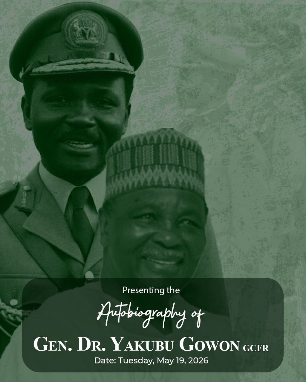 Tinubu, Danjuma for Gowon’s autobiography launch in Abuja