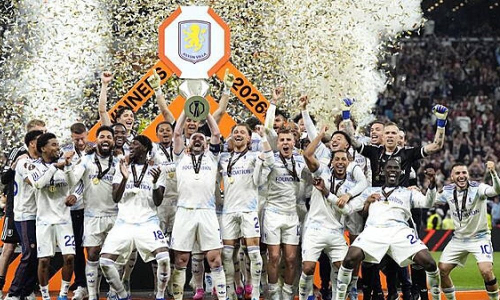 Aston Villa secure first major trophy in 30 years with Europa League glory