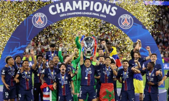 PSG edge Arsenal on penalties to retain Champions League crown