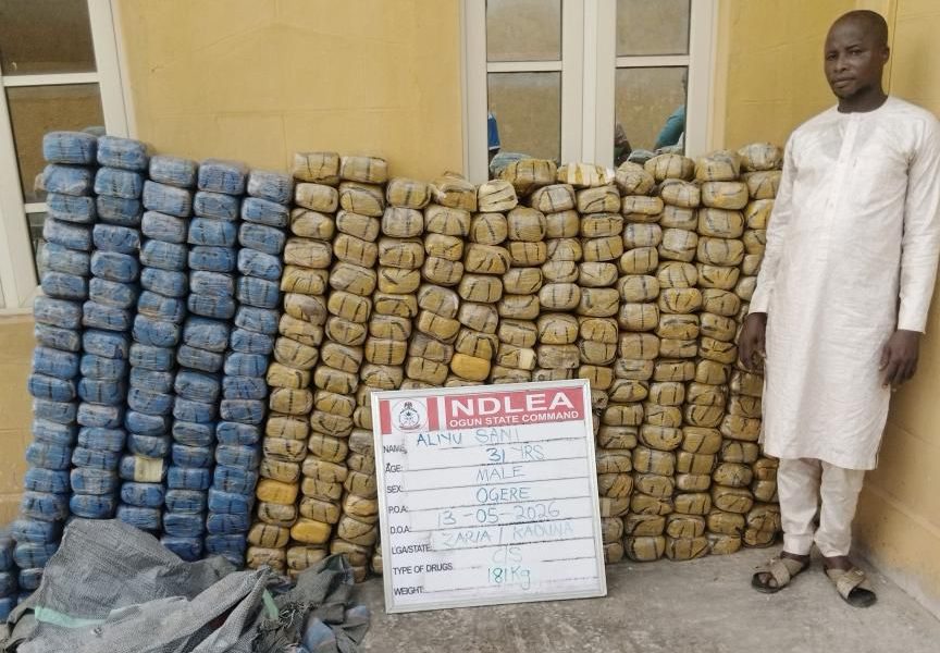 NDLEA uncovers UK, Australia-bound drug shipments, seizes ammunition hidden in Garri  (Video)