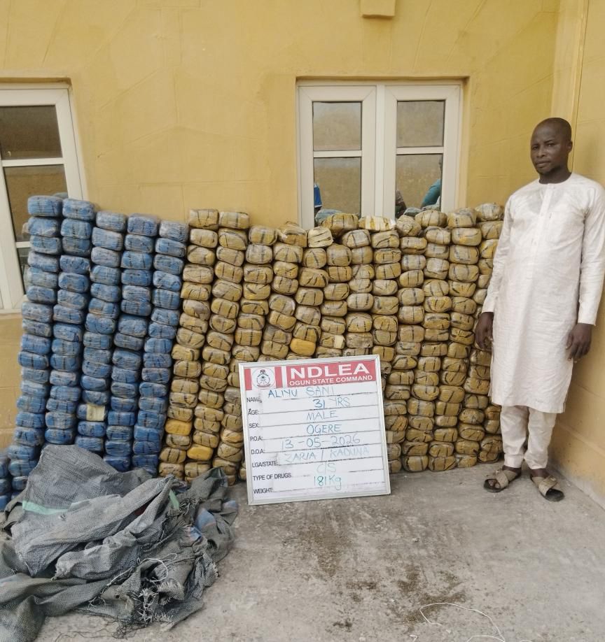 NDLEA uncovers UK, Australia-bound drug shipments, seizes ammunition hidden in Garri  (Video)