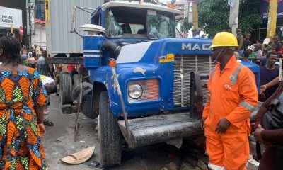 Two killed as trailer ploughs into Gombe market, goods destroyed