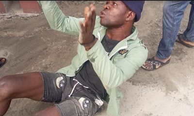 Outrage as angry mob brutalizes two suspected thieves in Asaba