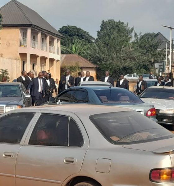 Enugu Lawyers stage protest over suspension of physical Court sittings