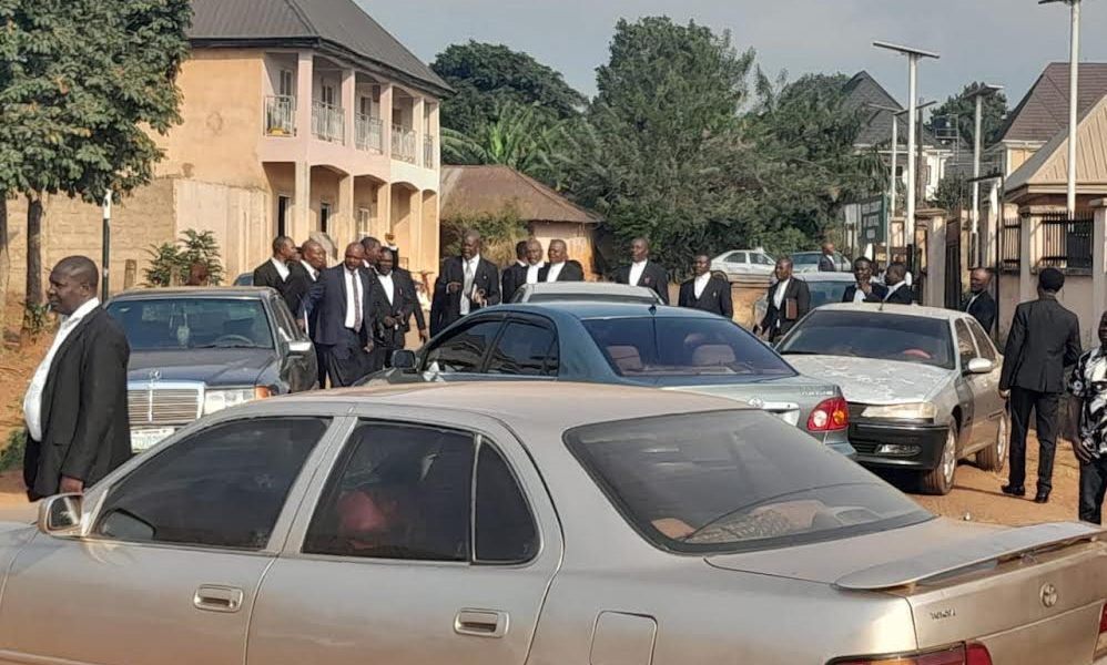 Enugu Lawyers stage protest over suspension of physical Court sittings