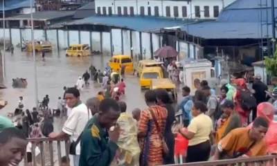 Heavy rain triggers widespread flooding across Lagos, disrupts airport operations
