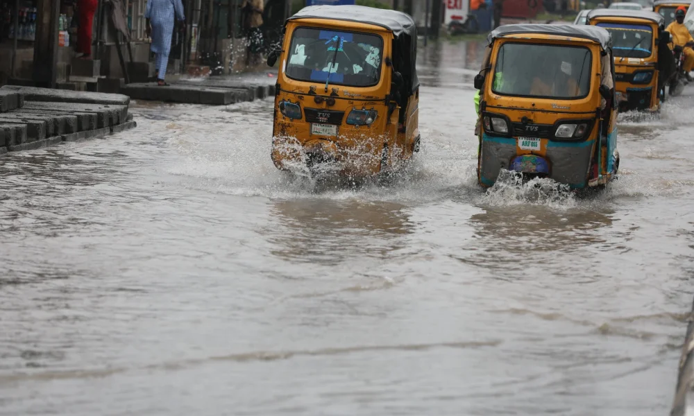 Lagos under water: Heavy rain floods roads, homes, businesses