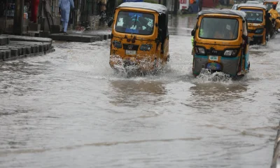 Lagos under water: Heavy rain floods roads, homes, businesses