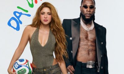 Shakira, Burna Boy to perform official 2026 World Cup anthem “Dai Dai” at opening ceremony
