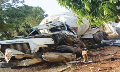 Four NYSC members, soldier die in Adamawa road crash 