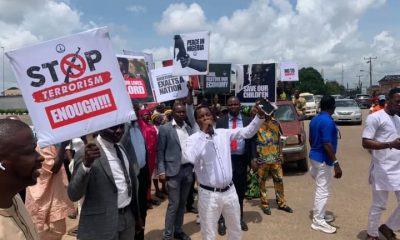 Ondo Cleric leads protest over insecurity, blames government failure