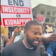 Falz joins June 12 protest in Lagos, decries insecurity, economic hardship