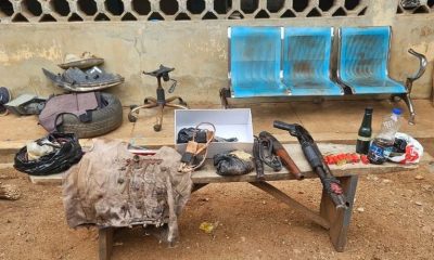 Police arrest five suspected armed robbers, recover firearms in Ibadan raid