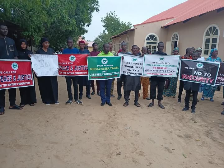 Borno Christians join nationwide Black Sunday protest over insecurity