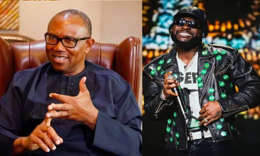 Peter Obi commends Davido’s World Cup protest gesture highlighting Nigeria’s security crisis