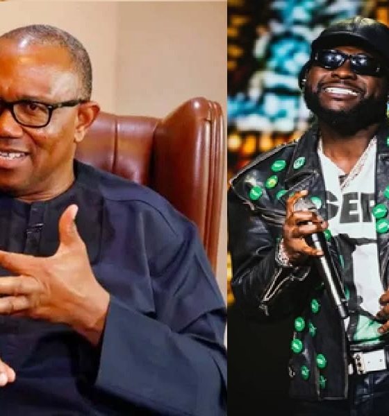 Peter Obi commends Davido’s World Cup protest gesture highlighting Nigeria’s security crisis