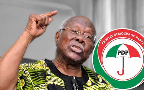 Wike-backed Lagos PDP extends olive branch to Bode George ahead of 2027 realignment