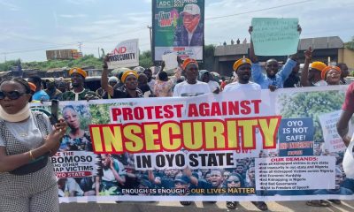 Protesters block Iwo Road over abducted schoolchildren, demand urgent rescue
