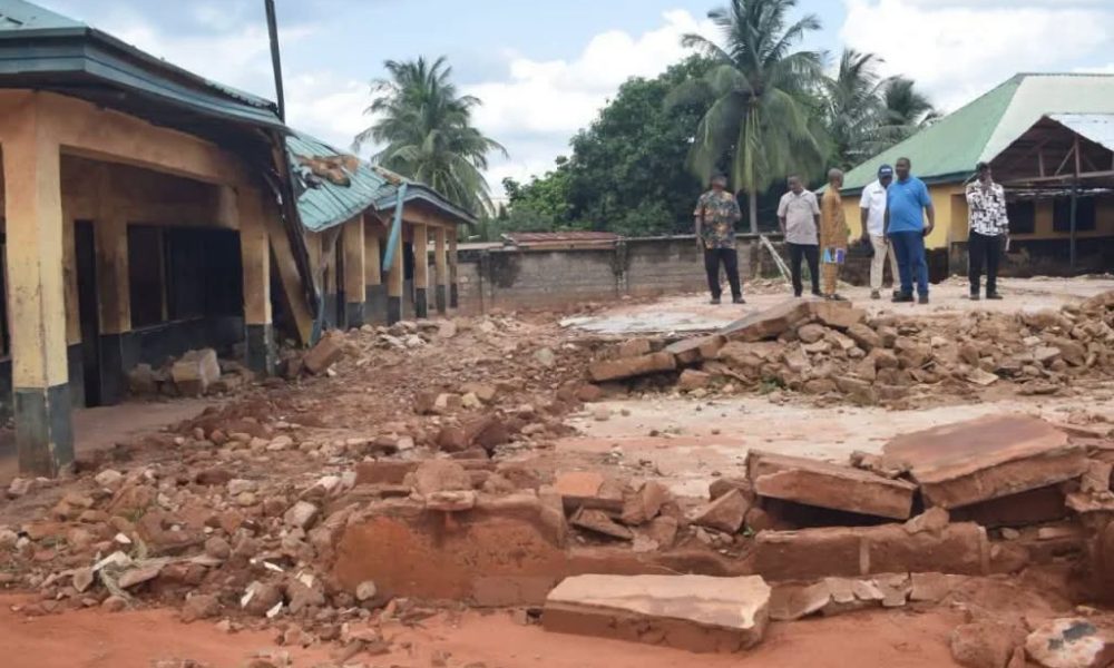 Classrooms Collapse, Students Face Uncertainty in Anambra