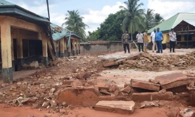 Classrooms Collapse, Students Face Uncertainty in Anambra