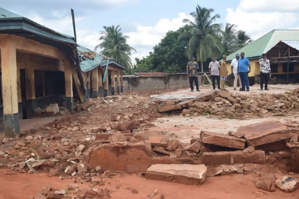 Classrooms Collapse, Students Face Uncertainty in Anambra