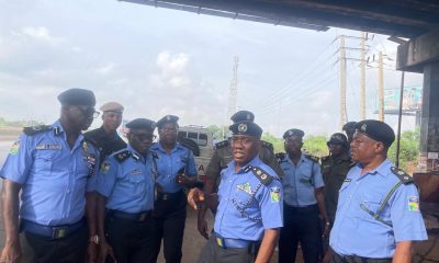 Breaking: Ogun Police flood Sagamu–Benin highway with tactical operatives