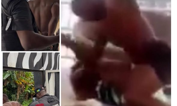 Abia Police arrest man after viral video shows brutal attack on woman